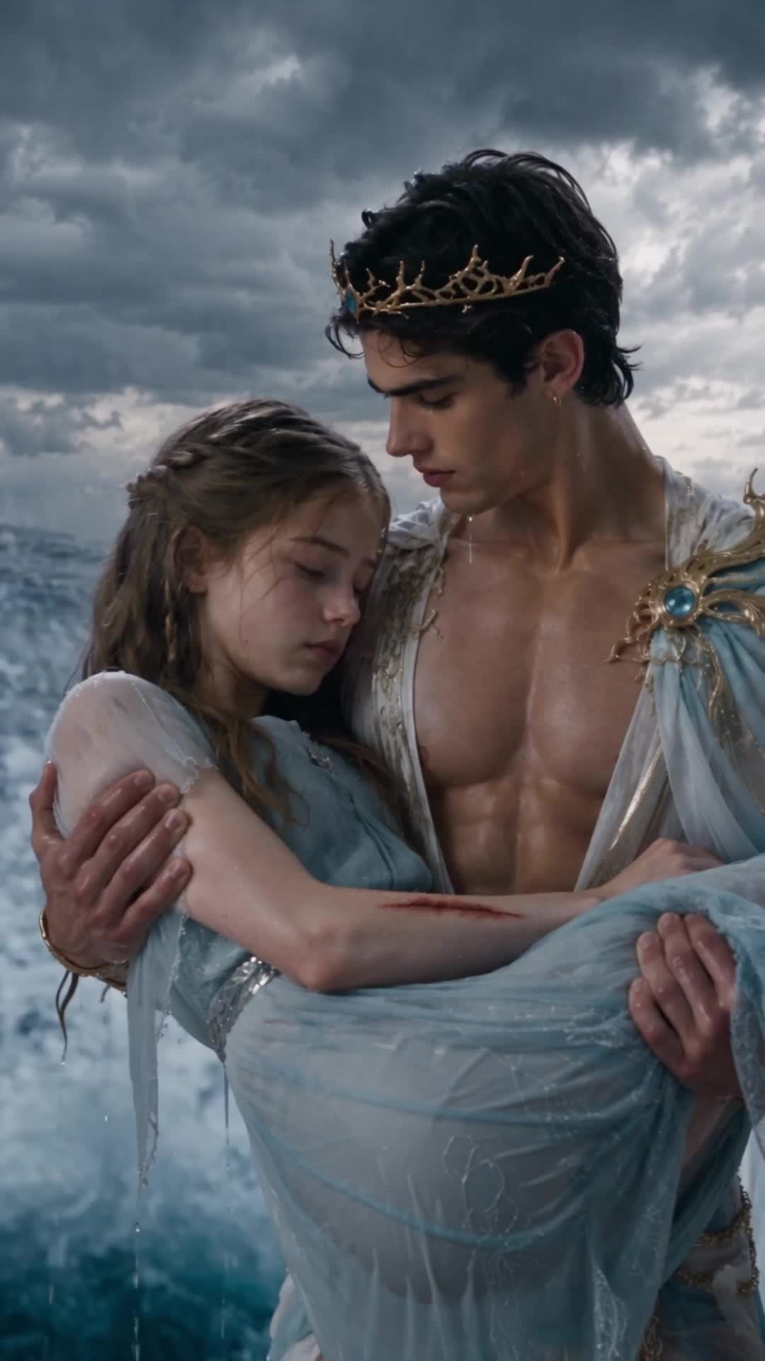 Abandoned by My Family, I Became the Sea God's Wife Episode 3