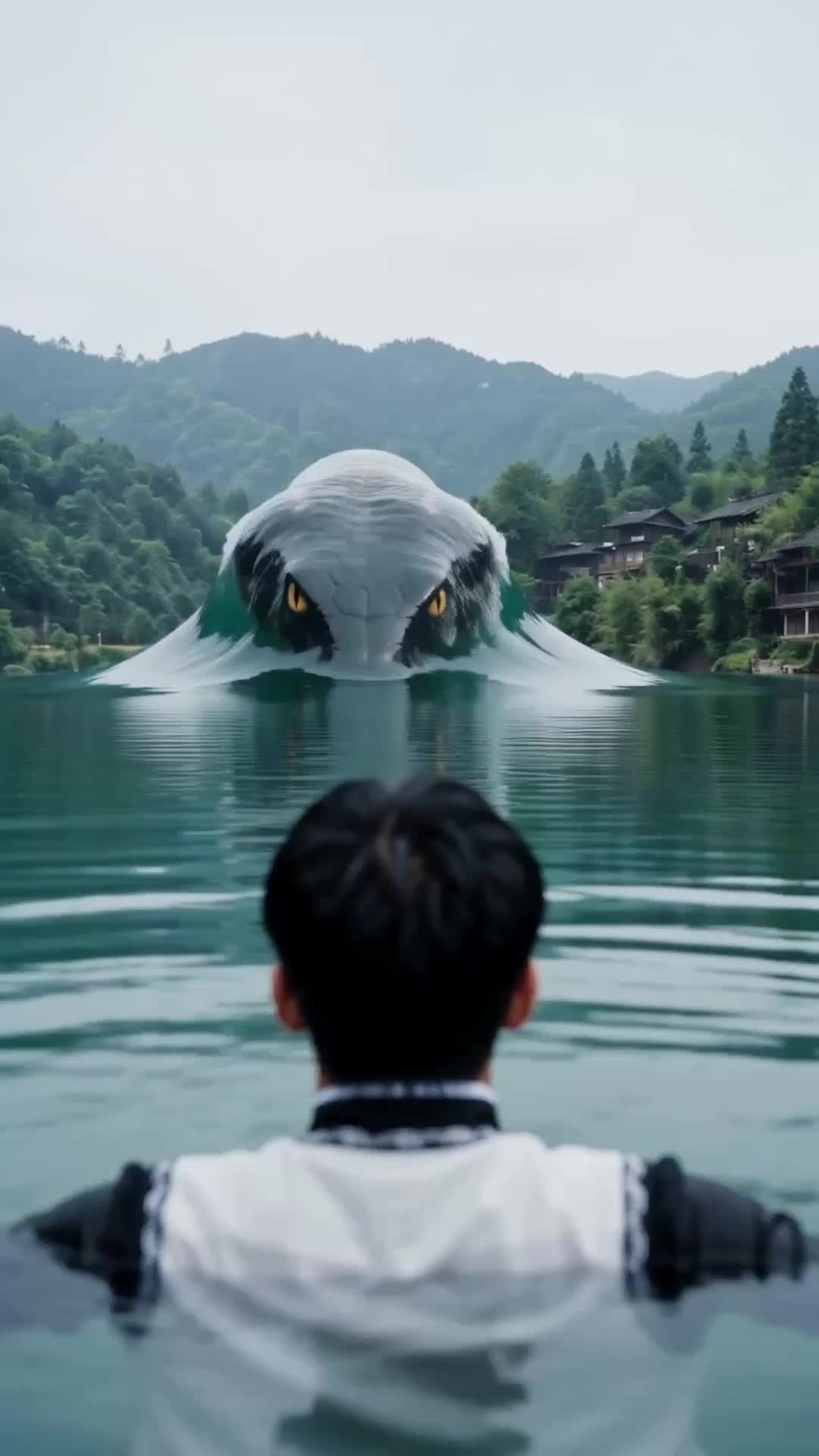 赶走守湖巨蟒,全村遭了殃 第9集