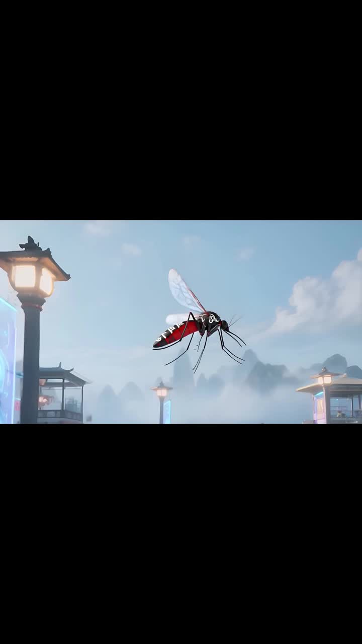 轉世為蚊，我成了校花的契約獸 第1集