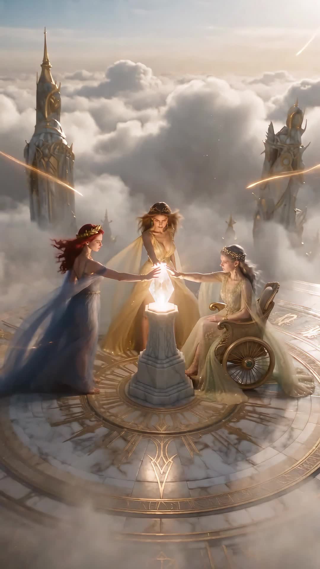 After They Sacrificed Me, My Three Sisters Wept Bitterly Upon Olympus Episode 1