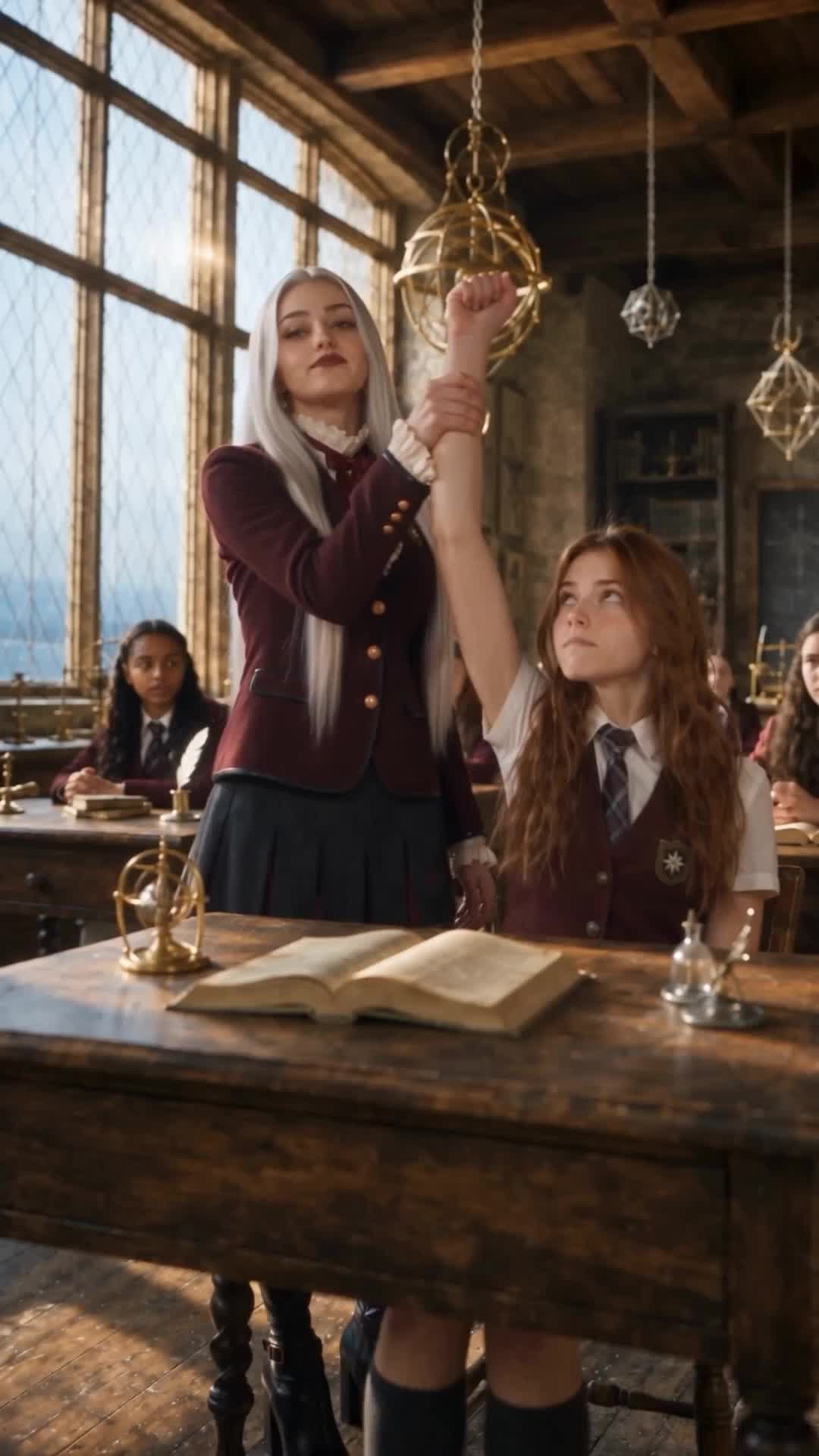 Bound by His Fire at the Magic Academy Episode 8